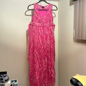 Talbots Pink Summer Dress
